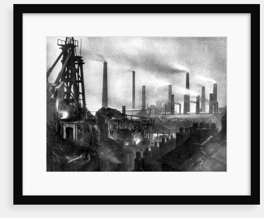 Coal and iron production by Edgar & Winifred Ward