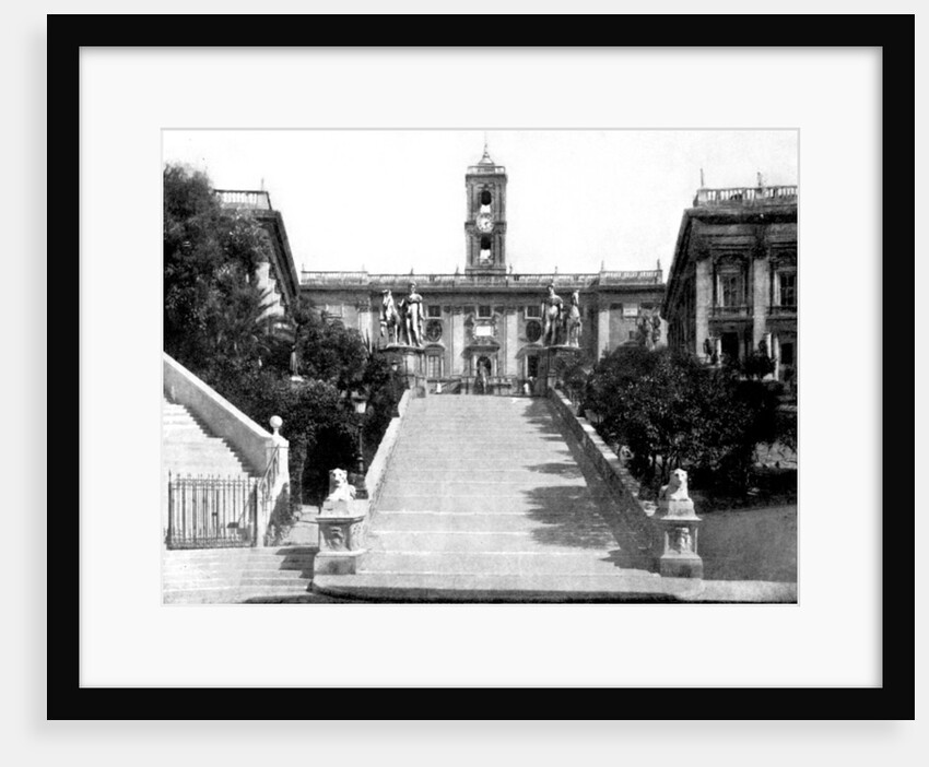The Palace of the Senate, Rome, Italy by Anonymous