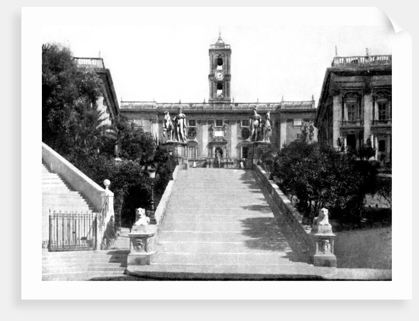 The Palace of the Senate, Rome, Italy by Anonymous