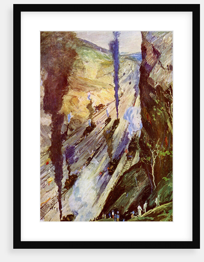 'The Conquerors', Culebra Cut, Panama Canal, Panama by Anonymous