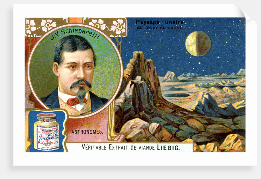 Giovanni Virginio Schiaparelli, Italian astronomer by Anonymous