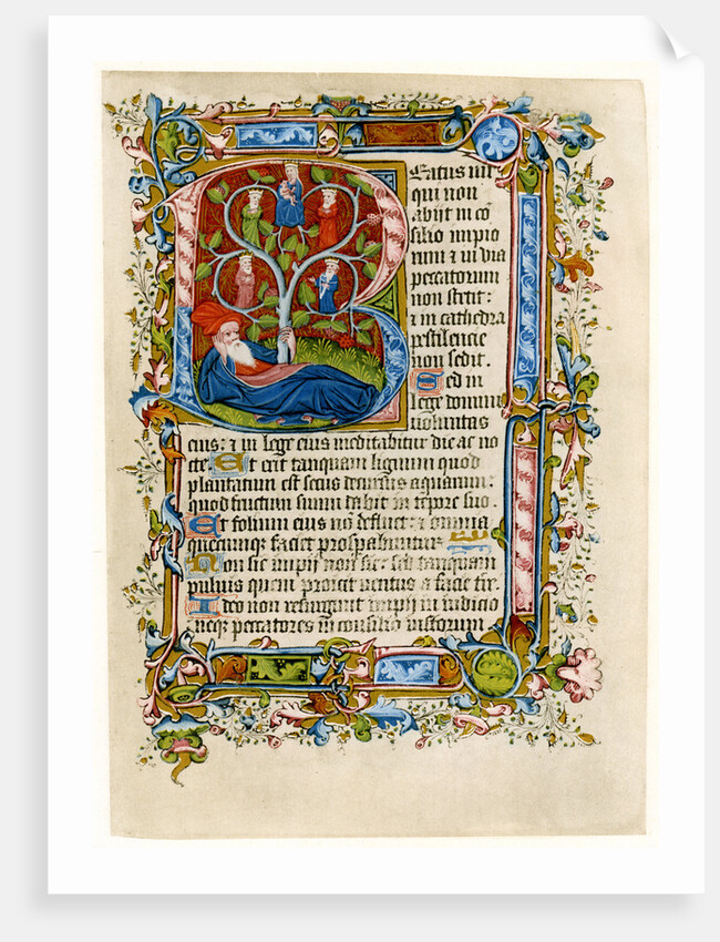Tree of Jesse by Master of the Beaufort Saints