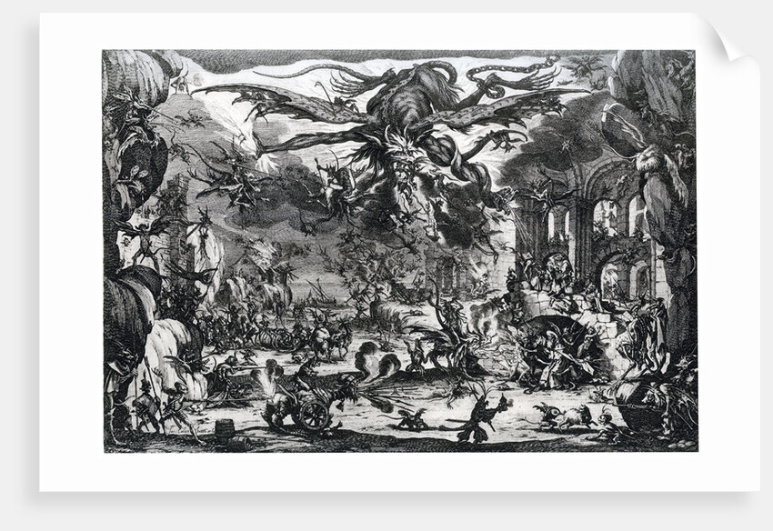 Tentation de St Antoine by Jacques Callot