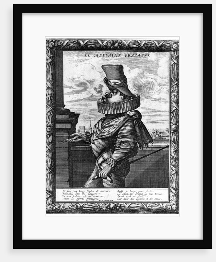 'Capitaine Fracasse', c120-1670 by Abraham Bosse