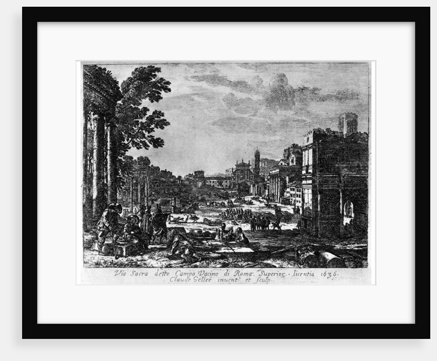 Campo Vacino by Claude Lorrain