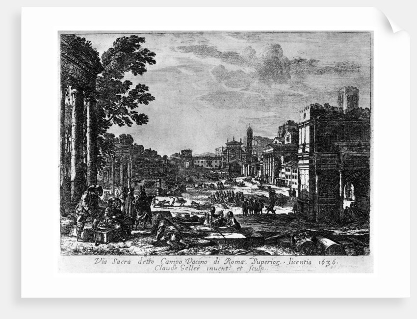 Campo Vacino by Claude Lorrain