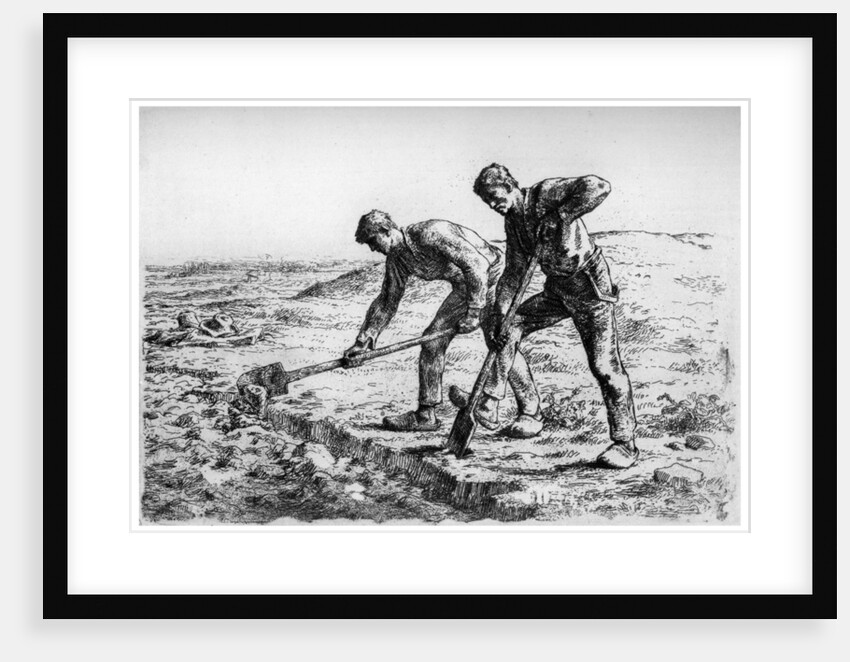 Diggers by Jean Francois Millet