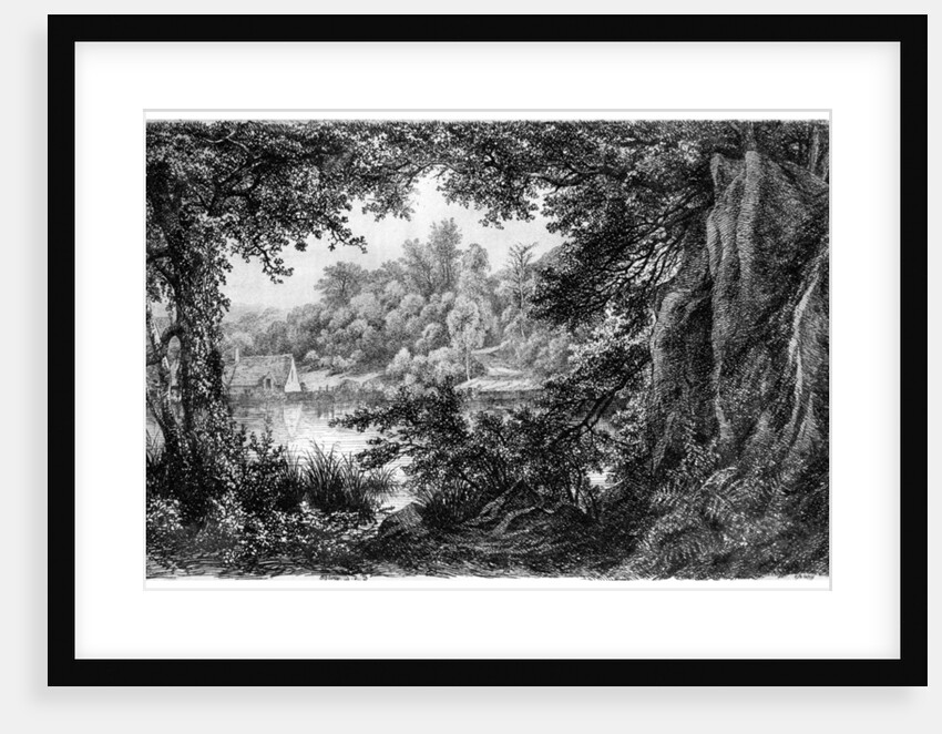 La Chaumiere by Eugene Blery