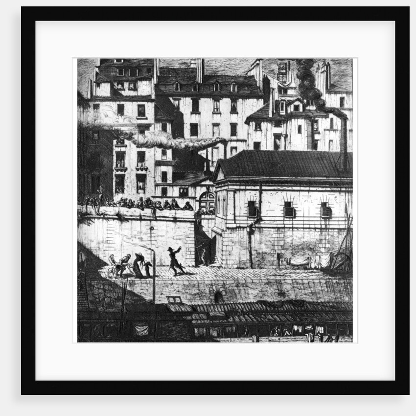 La Morgue by Charles Meryon