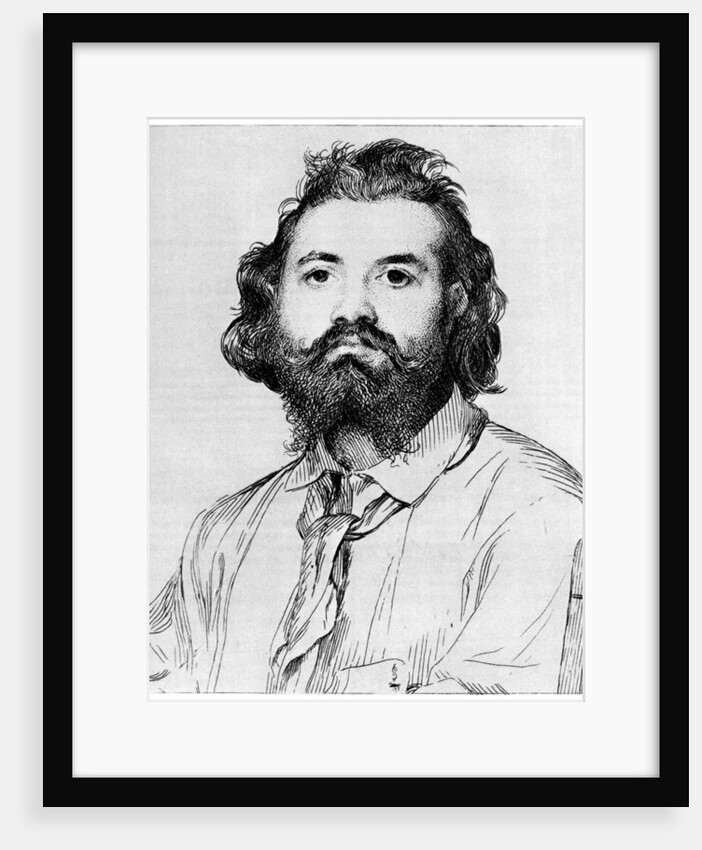 Zacharie Astruc by Felix Bracquemond