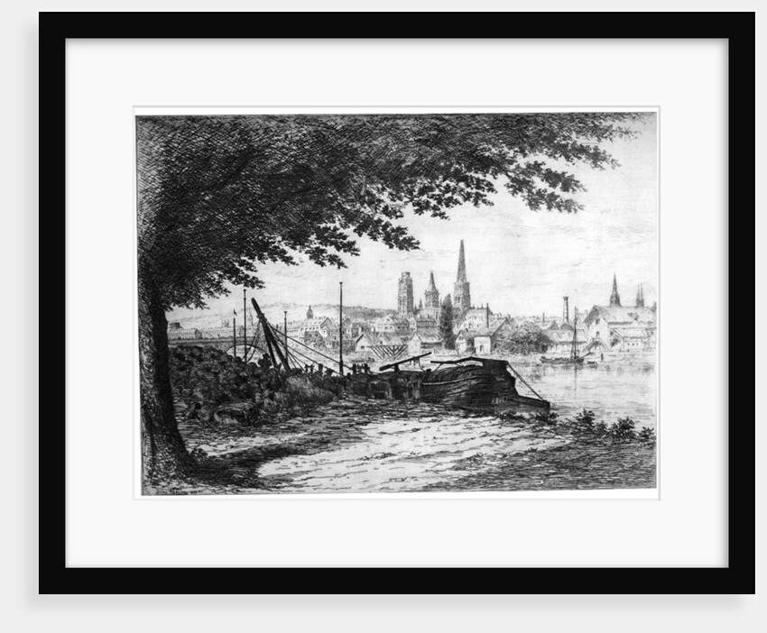 Rouen Prise du Cours-la-Reine by Anonymous