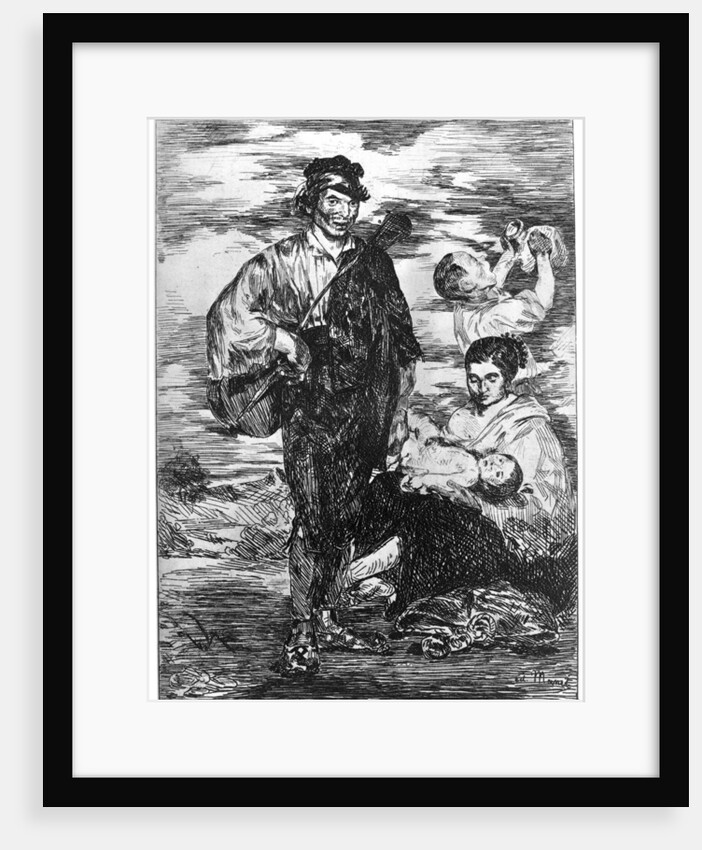 'Les Gitanos', (The Gypsies) by Edouard Manet