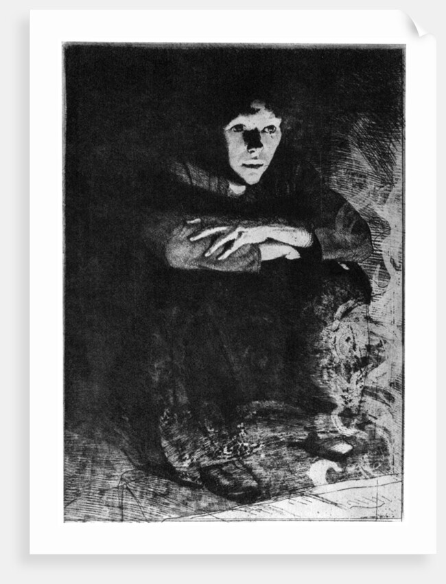 Dans les Cendres by Paul Albert Besnard