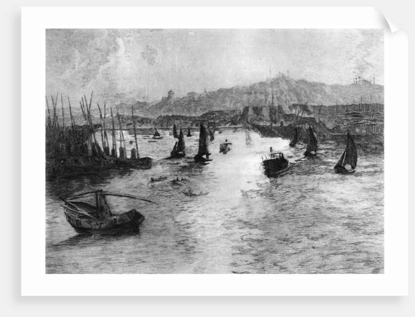 La Corne d'Or, Constantinople by Alexandre Lunois