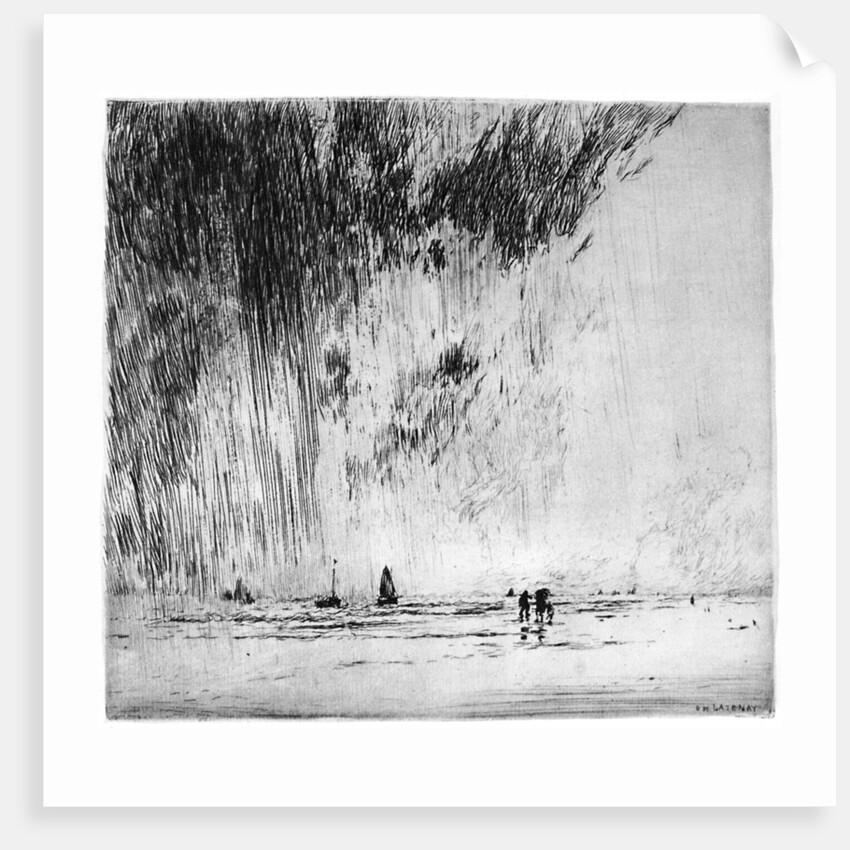 La Pluie by Gaston De Latenay