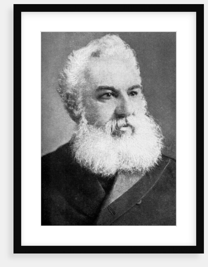 Alexander Graham Bell (1847-1922), Scottish-born American inventor by Anonymous
