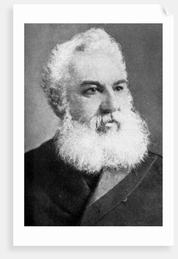 Alexander Graham Bell (1847-1922), Scottish-born American inventor by Anonymous