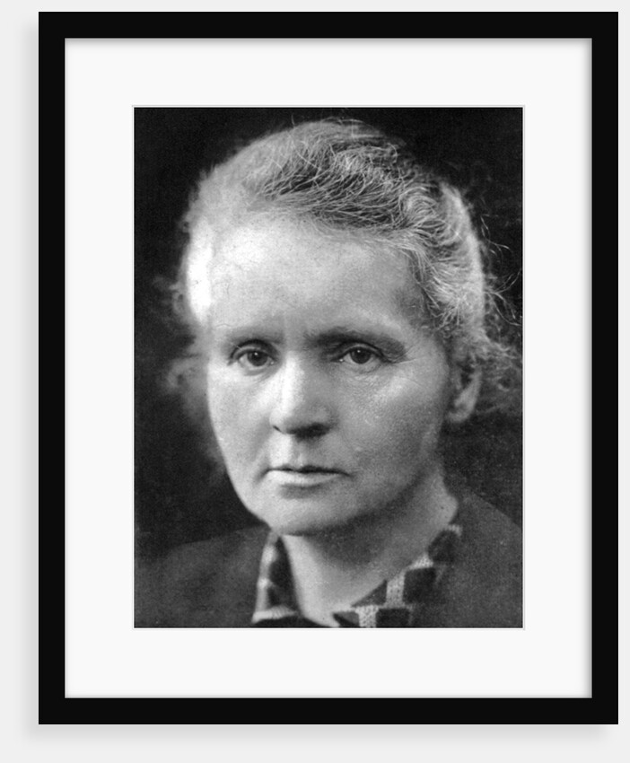 Marie Curie (1867-1934), Polish-born French physicist by Anonymous