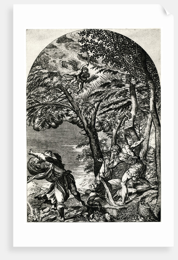 Martydom of St Peter Martyr by Martino Rota