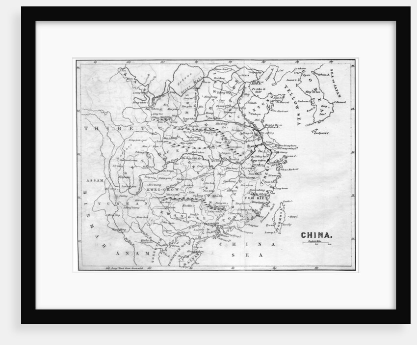 Map of China by Anonymous