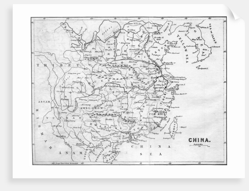 Map of China by Anonymous
