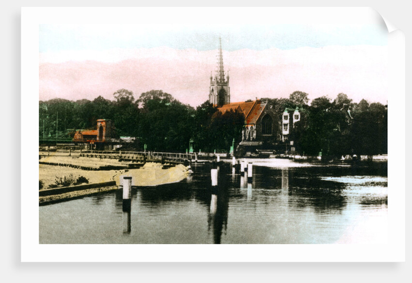 The River Thames at Marlow, Buckinghamshire by Cavenders Ltd