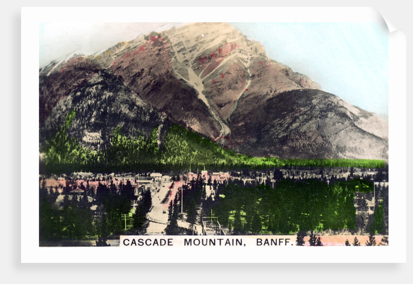 Cascade Mountain, Banff, Alberta, Canada by Cavenders Ltd