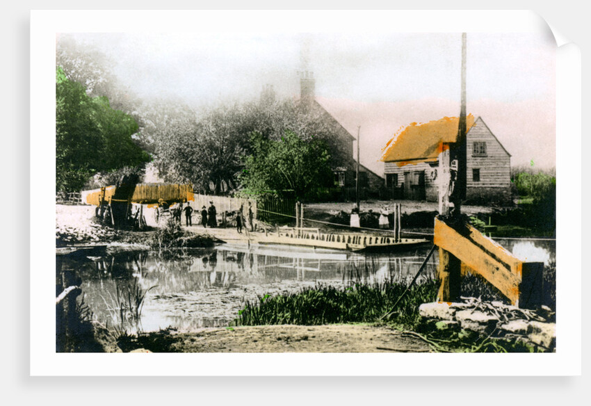 The ferry at Bablock Hythe, Oxfordshire by Cavenders Ltd