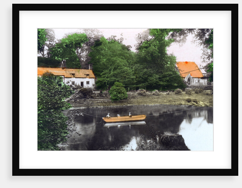 Erbistock Ferry and Church, Wrexham by Cavenders Ltd