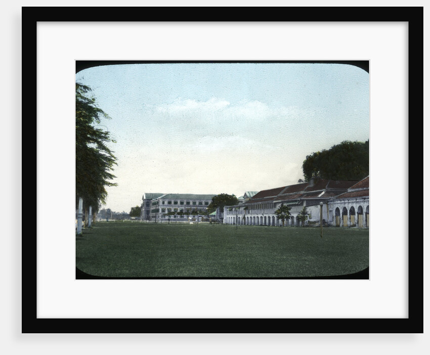 War department buildings and military college, Bangkok, Siam by Anonymous