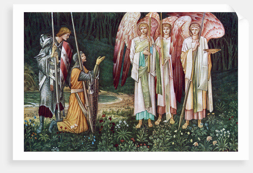 The Vision of the Holy Grail by John Henry Dearle