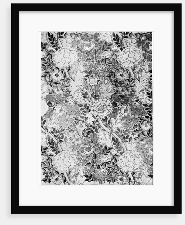 Norwich pattern wallpaper by William Morris