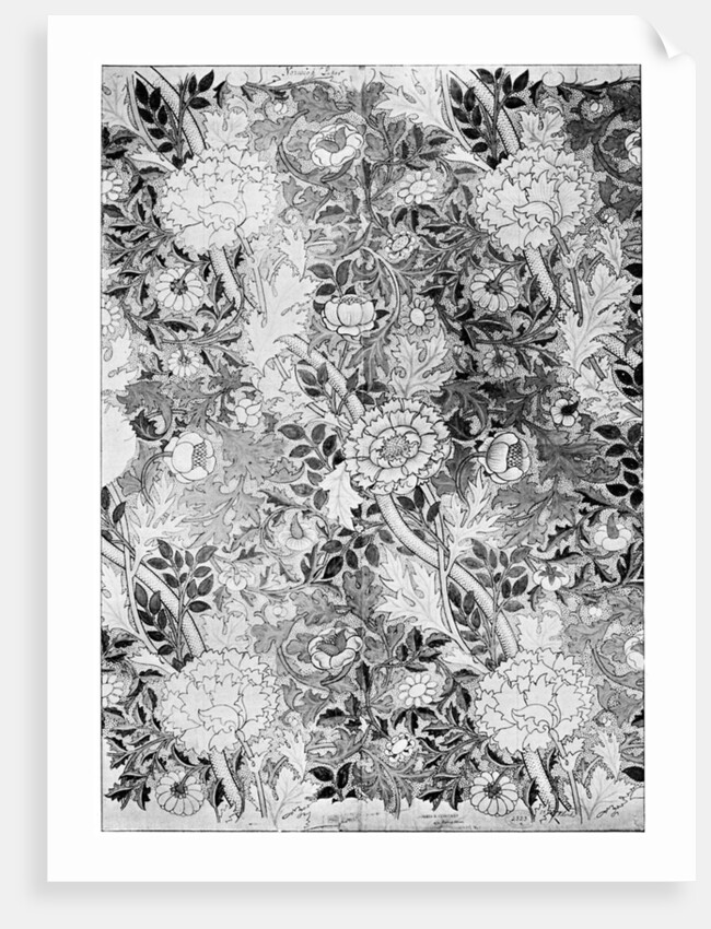 Norwich pattern wallpaper by William Morris