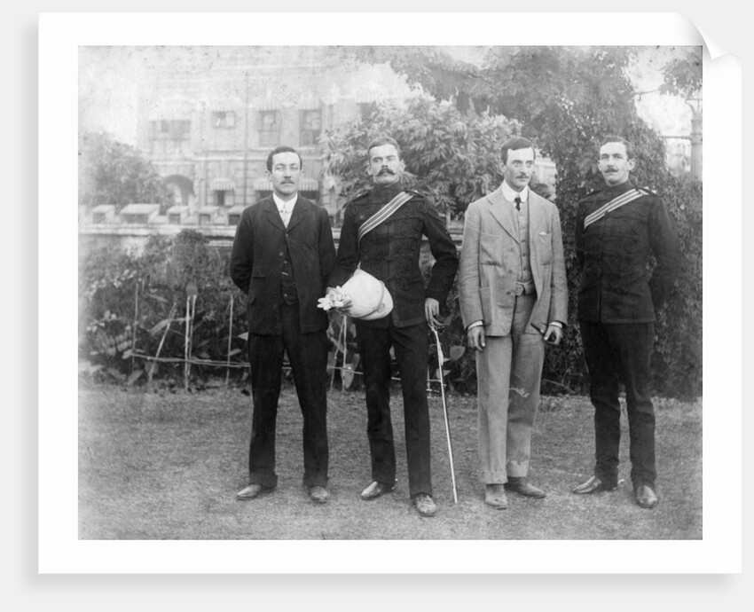 Europeans, Alipore, India by FL Peters