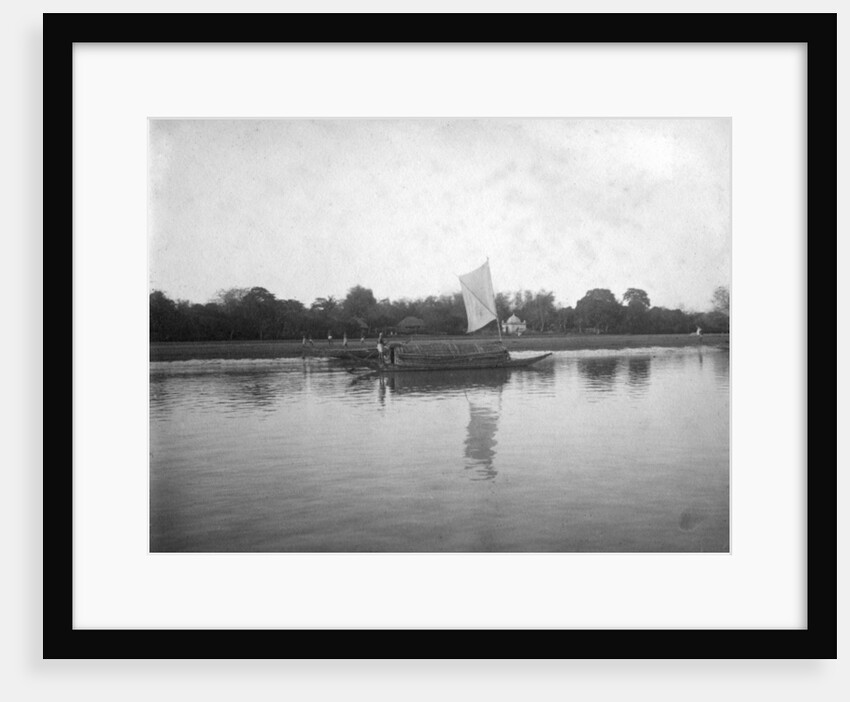 Hooghly River, Alipore, India by FL Peters