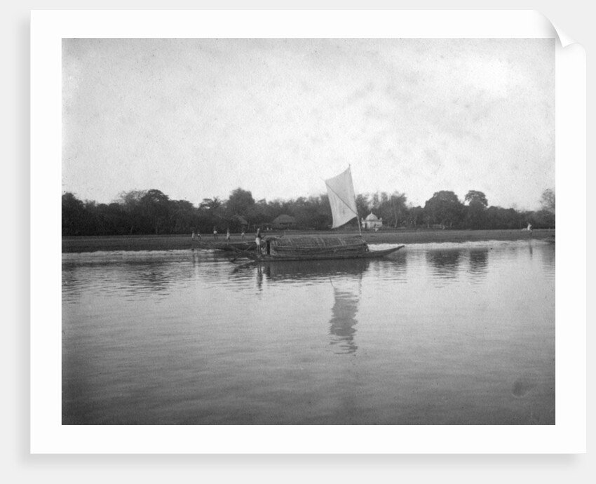Hooghly River, Alipore, India by FL Peters