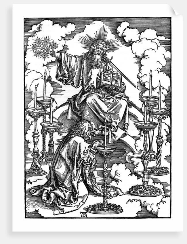 The Vision of The Seven Candlesticks from the 'Apocalypse by Albrecht Dürer