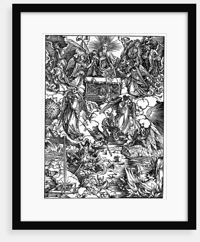 The Opening of the Seventh Seal, The Seven Angels with the trumpets by Albrecht Dürer