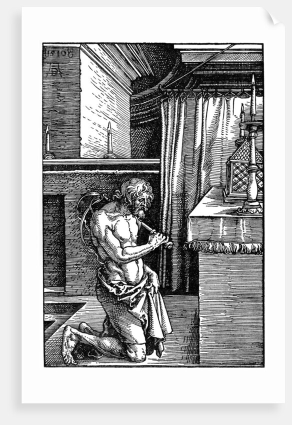Der Bussende by Albrecht Dürer
