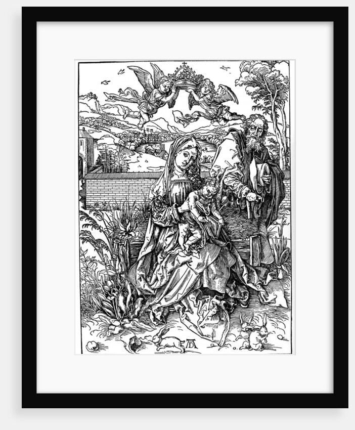 The Holy Family with the Three Hares by Albrecht Dürer