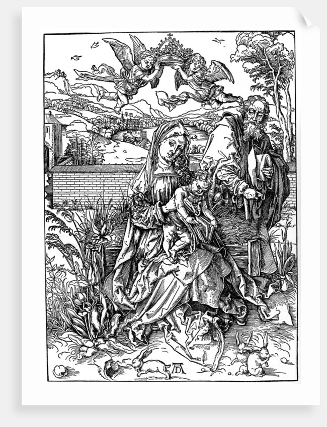 The Holy Family with the Three Hares by Albrecht Dürer
