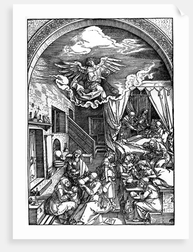 Birth of the Virgin by Albrecht Dürer