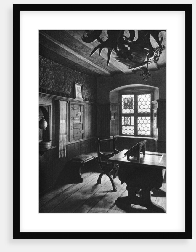 Albrecht Dürer's work room, Nuremberg by Albrecht Dürer