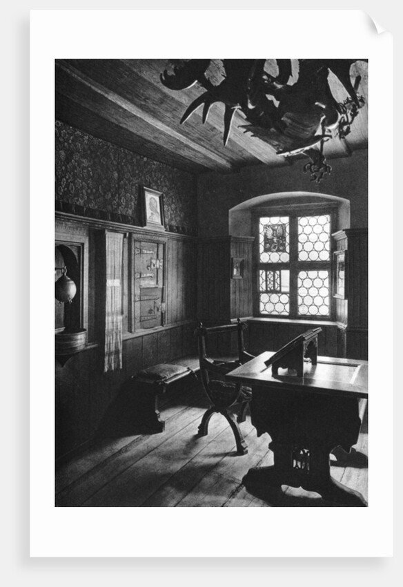 Albrecht Dürer's work room, Nuremberg by Albrecht Dürer