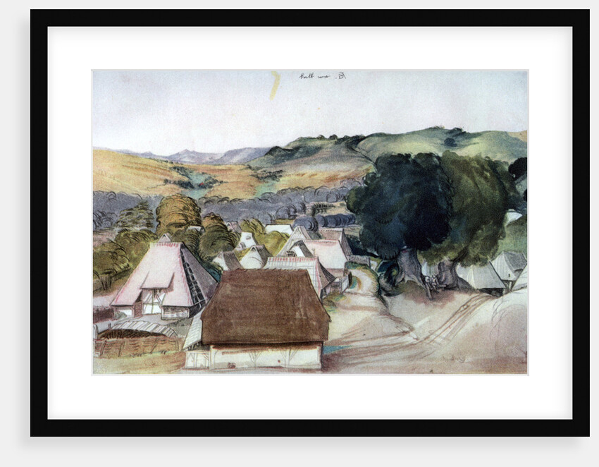 View of Kachreuth, near Nuremberg by Albrecht Dürer