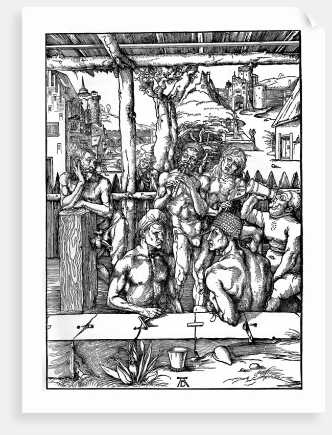 'The Men's Bath' by Albrecht Dürer