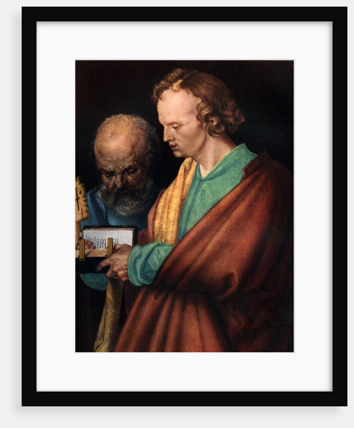'St John with St Peter', (detail) by Albrecht Dürer