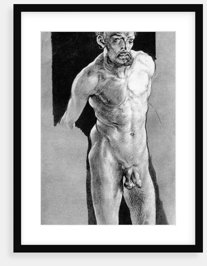 Self Portrait in the Nude by Albrecht Dürer
