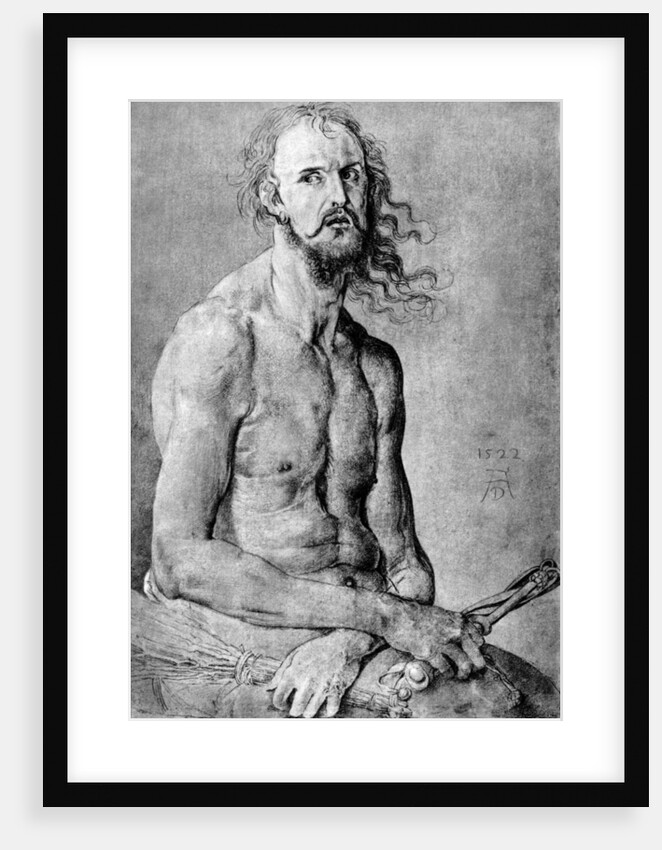 Christ, Man of Sorrow, with Durer?s Features by Albrecht Dürer