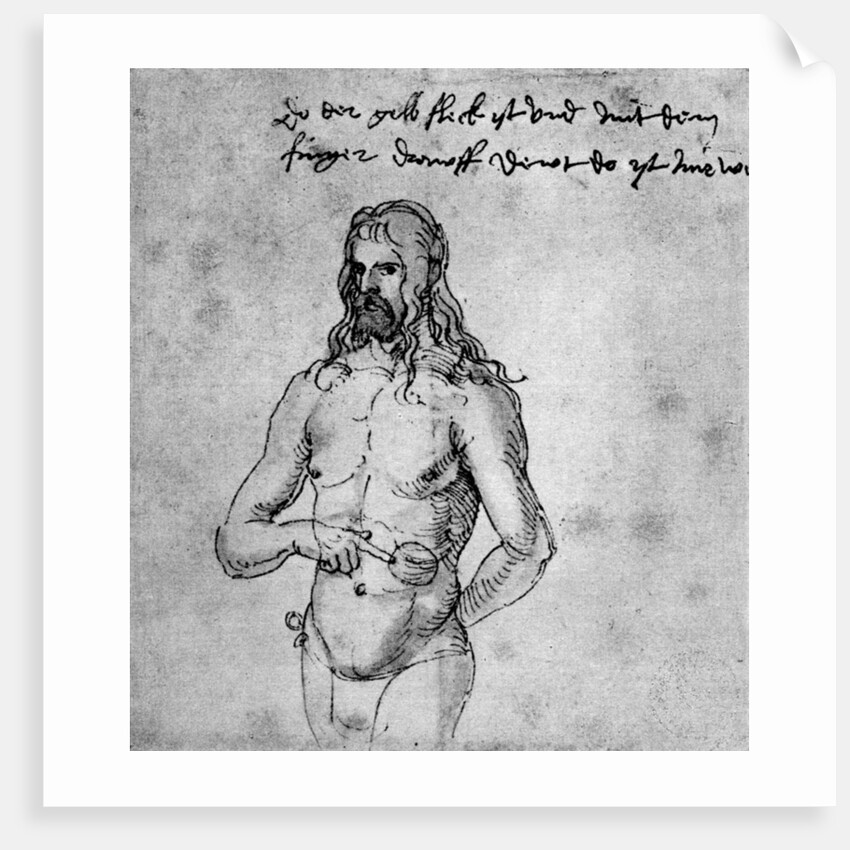 'Self Portrait', about 1512-1513 or 1519 by Albrecht Dürer